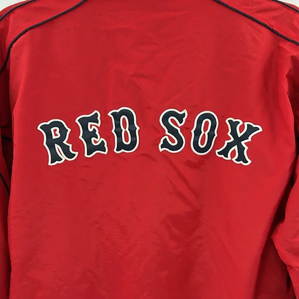 Boston Red Sox Majestic Youth Full Zip Jacket - Red - 10/12